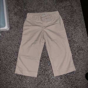 Banana republic tan khaki shorts